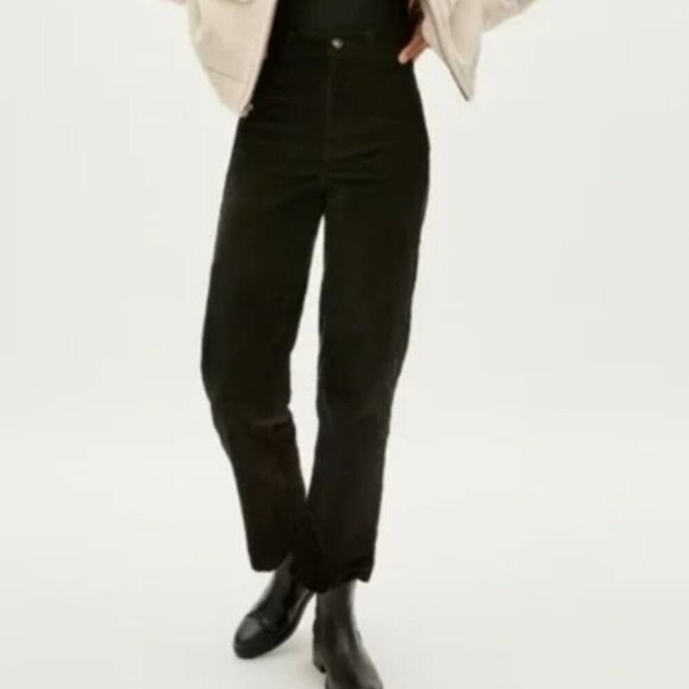 Everlane Black Straight Leg Pants